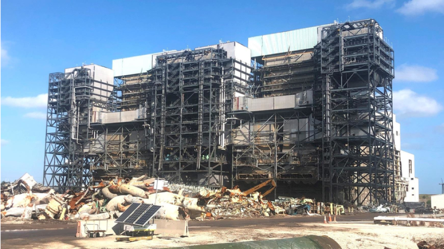 Second Implosion Set For Friday At JEA's Closed Power Plant Near